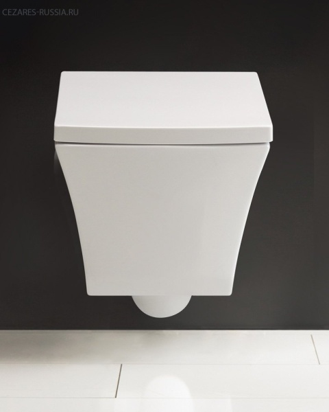 Сиденье быстросъемное, дюропласт, soft close, металлическое крепление Cezares BB104SC Сиденье быстросъемное, дюропласт, soft close, металлическое крепление Cezares BB104SC