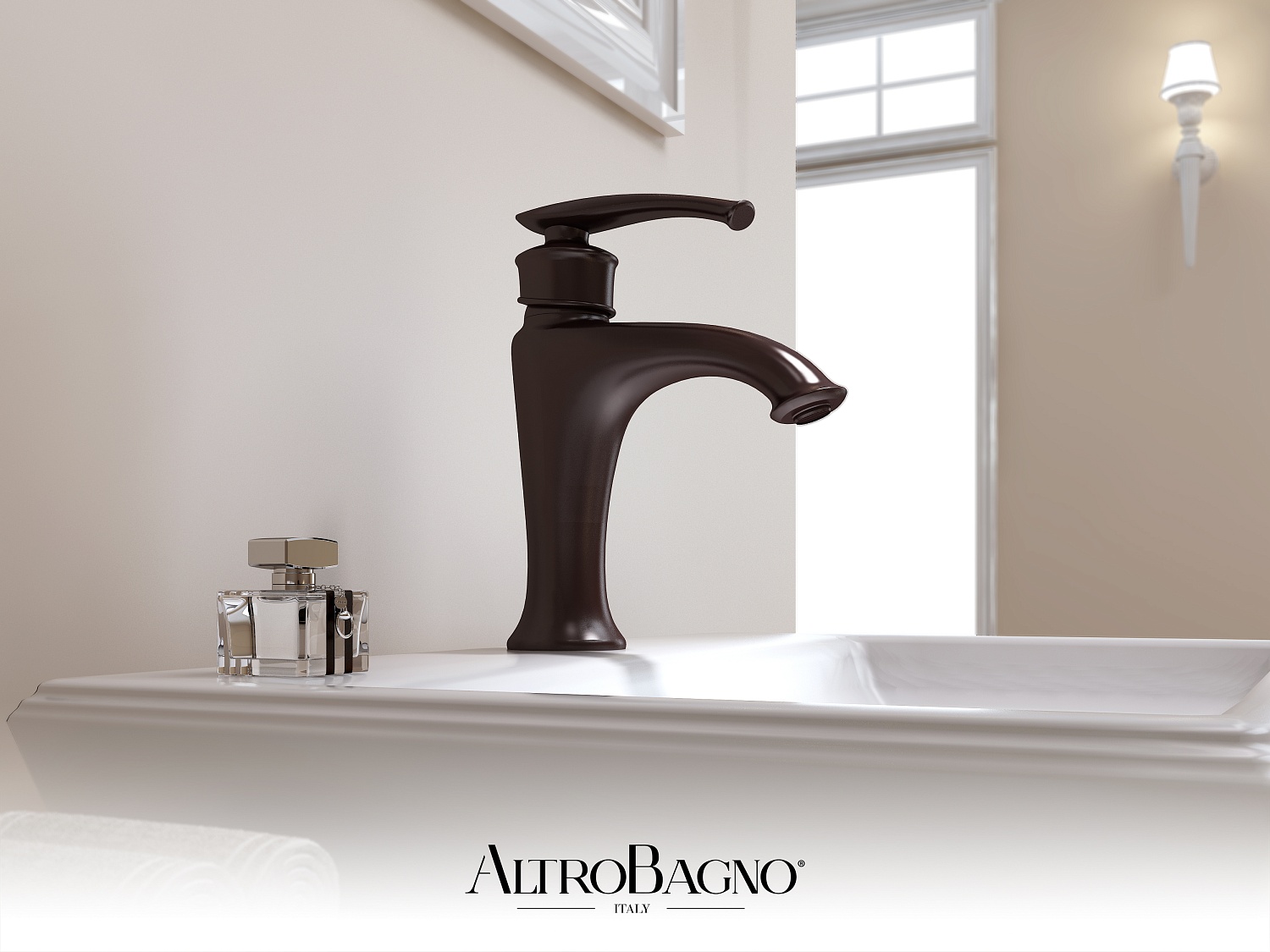 Смеситель для раковины AltroBagno Beatrice 0113 BrNe