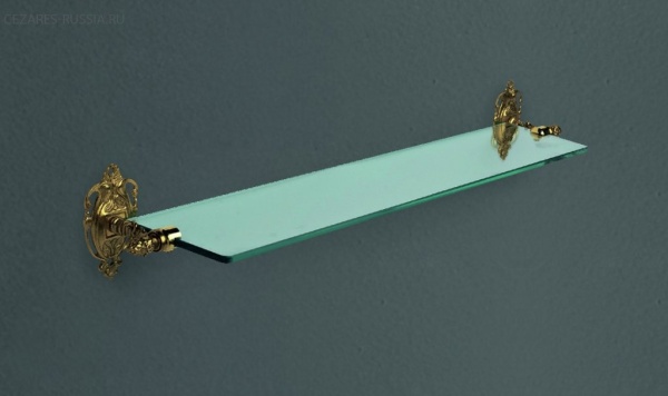 Полка стеклянная подвесная 76 см ART&MAX AM-1729-Do-Ant