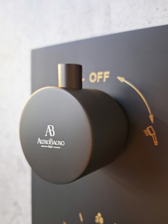 Душевая система с термостатом AltroBagno Unione 040408 NeOp