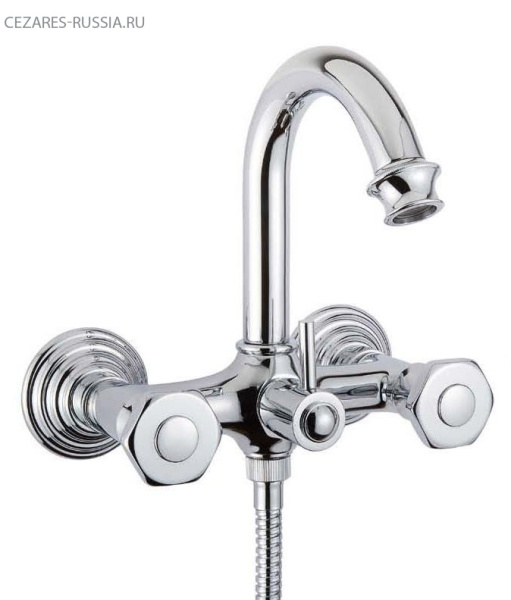 Смеситель для ванны и душа Cezares APHRODITE-V-03/24-S1 Смеситель для ванны и душа Cezares APHRODITE-V-03/24-S1