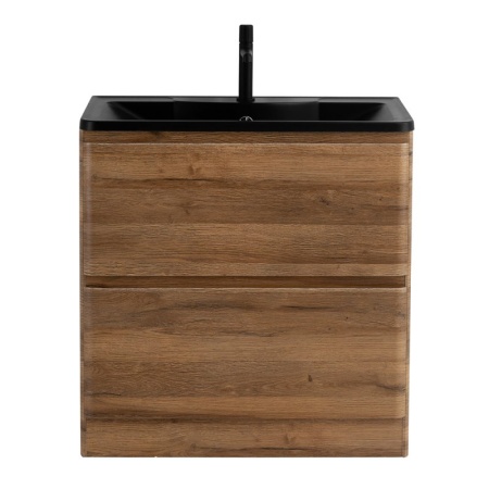 Раковина из искусственного камня BelBagno BB1000/455-LV-ART-ALR-NERO, чёрная матовая