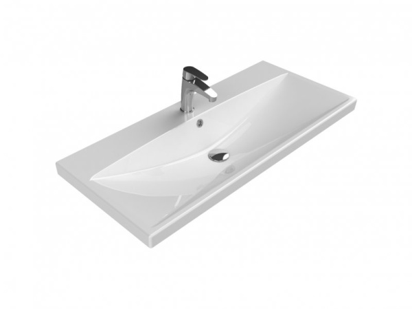 Раковина керамическая 1000x450 BelBagno BB-0324-100-LVB