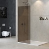 Душевая перегородка универсальная с односторонним входом Cezares LIBERTA-L-1-TB-110-C-Cr