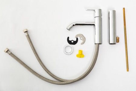 Смеситель для раковины CEZARES LEAF-LC2-01-W0