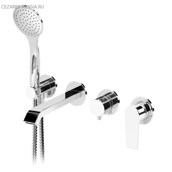 Встраиваемый смеситель для ванны и душа CEZARES NAUTIC-VDM3-SS Встраиваемый смеситель для ванны и душа CEZARES NAUTIC-VDM3-SS