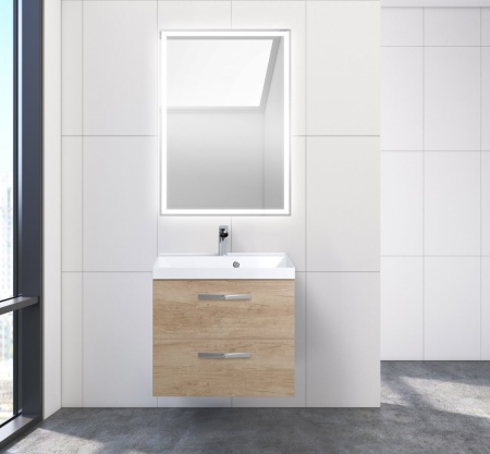 Раковина из литьевого мрамора BelBagno BB600/450-LV-MR-AST