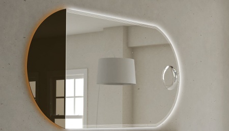 Зеркало бронзированное со встроенной подсветкой LED RGB Cezares 45031