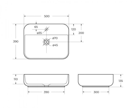 Донный клапан CEZARES CZR-SC-Bi