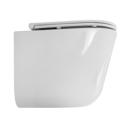 Чаша подвесного безободкового унитаза Belbagno со смывом TORNADO BelBagno FLAY-TOR BB053CH-TOR-FC Чаша подвесного безободкового унитаза Belbagno со смывом TORNADO BelBagno FLAY-TOR BB053CH-TOR-FC