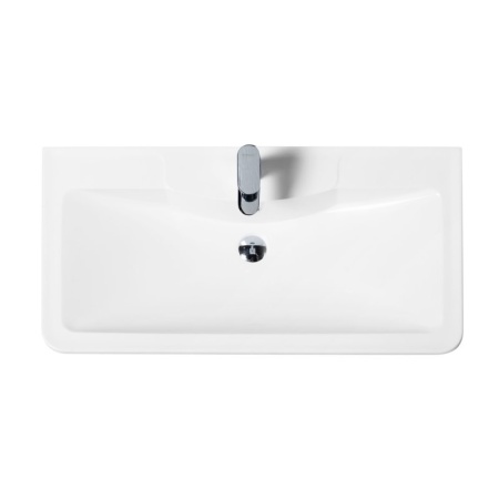 Раковина из искусственного камня BelBagno BB800/455-LV-ART-ALR-NERO, чёрная матовая