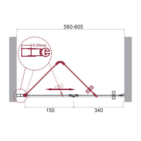 Душевая дверь BELBAGNO ALBANO-BS-12 ALBANO-BS-12-60-C-Cr Душевая дверь BELBAGNO ALBANO-BS-12 ALBANO-BS-12-60-C-Cr
