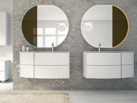 Зеркало бронзированное со встроенной подсветкой LED RGB Cezares 45031