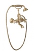 Смеситель для ванны с ручным душем Cezares GOLF-VD-03/24-M