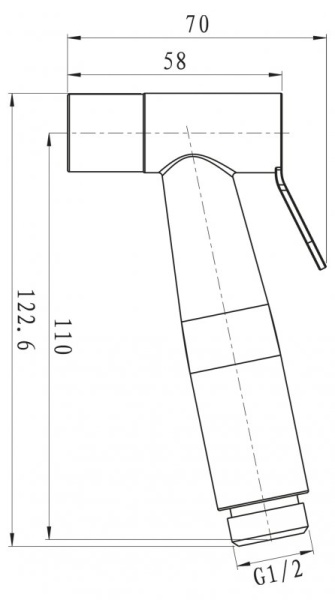 Гигиенический душ BelBagno BB-BFS1-IN Гигиенический душ BelBagno BB-BFS1-IN