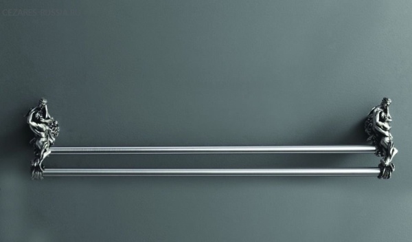 Полотенцедержатель двойной подвесной 60 см ART&MAX AM-0818-B Полотенцедержатель двойной подвесной 60 см ART&MAX AM-0818-B