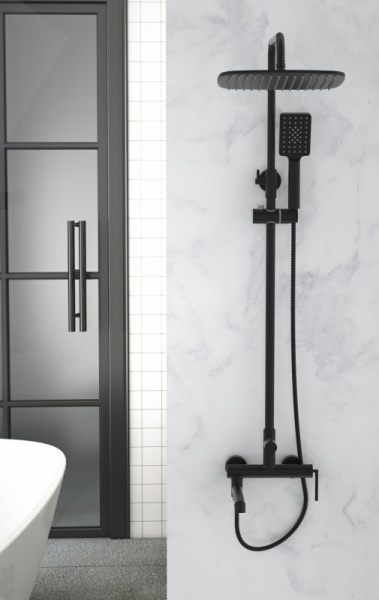 Душевая стойка BelBagno ACQUA ACQUA-VSCM-NERO Душевая стойка BelBagno ACQUA ACQUA-VSCM-NERO
