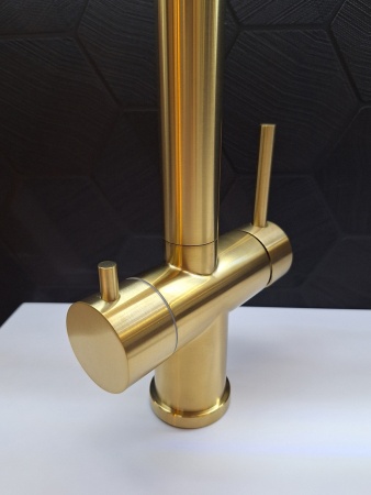 Смеситель для кухни с гибким изливом AltroBagno Flusso 050202 OrSp