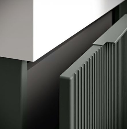 Тумба подвесная под раковину с выдвижным ящиком и внутренним ящиком Cezares 55445