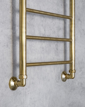 Полотенцесушитель водяной Chromix Stuttgart 50x80 П6 Br с крючками