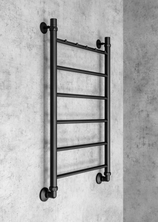 Полотенцесушитель водяной Chromix Stuttgart 50x80 П6 MB с крючками