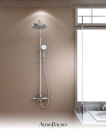 Душевая система с термостатом AltroBagno Beatrice 030406 Cr