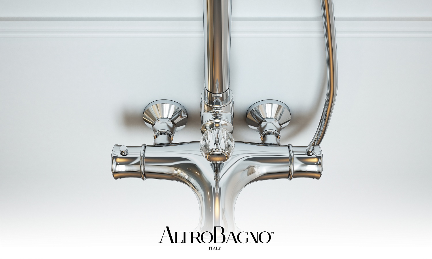 Душевая система с термостатом AltroBagno Beatrice 030406 Cr