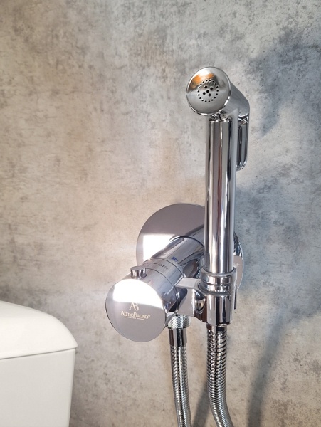 Гигиенический душ с термостатом AltroBagno BM 060401 Cr Гигиенический душ с термостатом AltroBagno BM 060401 Cr
