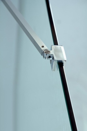 Душевая перегородка универсальная с односторонним входом Cezares LIBERTA-L-1-TB-110-C-Cr