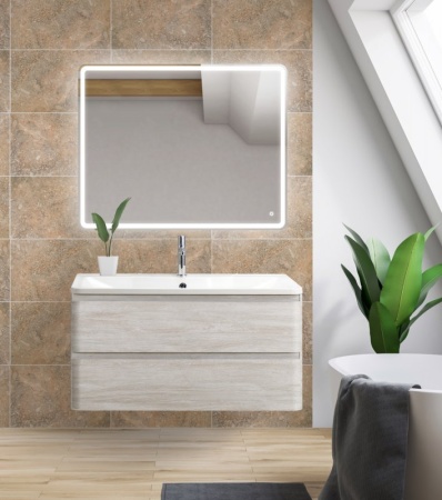 База под раковину подвесная BelBagno ALBANO-900-2C-SO-BL