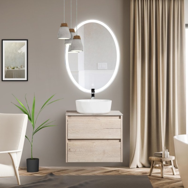 Зеркало BelBagno SPC-VST-750-900-LED-BTN