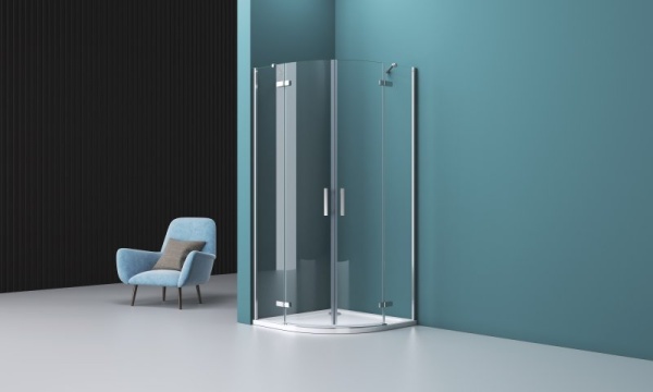 Душевой уголок BELBAGNO KRAFT-R-2 KRAFT-R-2-100-C-Cr