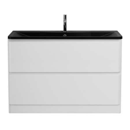 Раковина из искусственного камня BelBagno BB1200/455-LV-ART-ALR-NERO, чёрная матовая