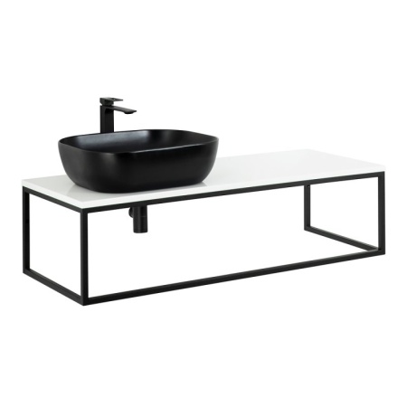 Консоль металлическая под накладные раковины BelBagno EK-120-ST