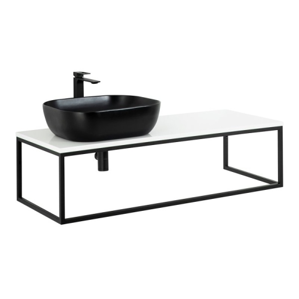 Консоль металлическая под накладные раковины BelBagno EK-140-ST