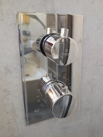 Душевая система с термостатом AltroBagno Unione 040407 Cr