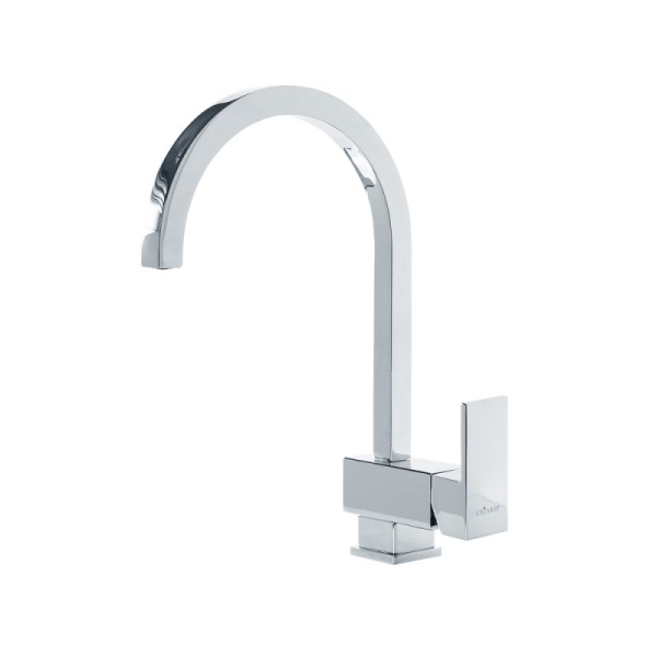 Смеситель для раковины однорычажный, высокий, без донного клапана Cezares UNIKA-LSM1-A-NOP-W0