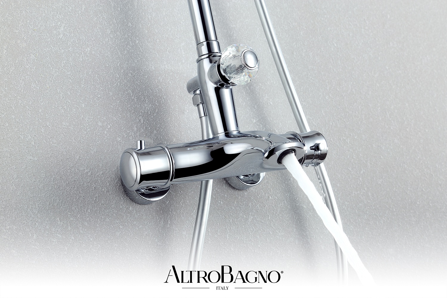 Душевая система с термостатом AltroBagno Beatrice 030406 Cr