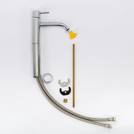 Смеситель для раковины CEZARES LEAF-LC2-01-W0