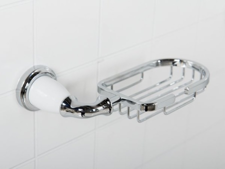 Мыльница металлическая ART&MAX BIANCHI AM-E-2605-Cr