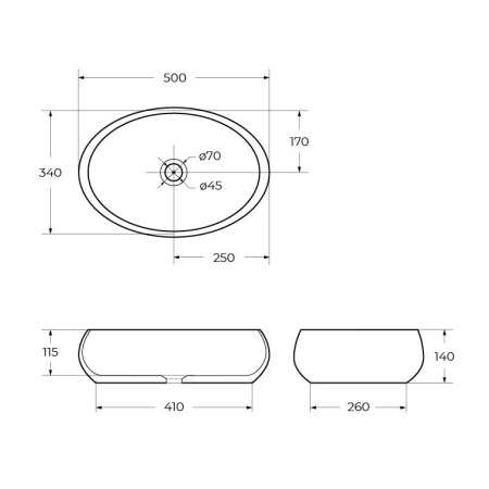Донный клапан CEZARES CZR-SC-Bi
