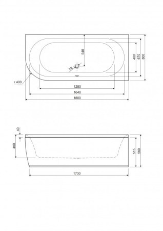 Передняя панель для акриловой ванны CEZARES METAURO CORNER-180-SCR-L-W37 Передняя панель для акриловой ванны CEZARES METAURO CORNER-180-SCR-L-W37