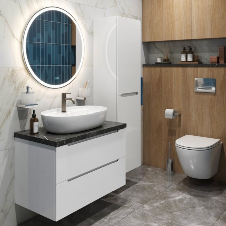 Столешница из керамогранита BelBagno KEP-100-BO-W0 Bianco Opaco