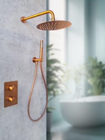 Душевая система с термостатом AltroBagno Unione 040410 RaSp