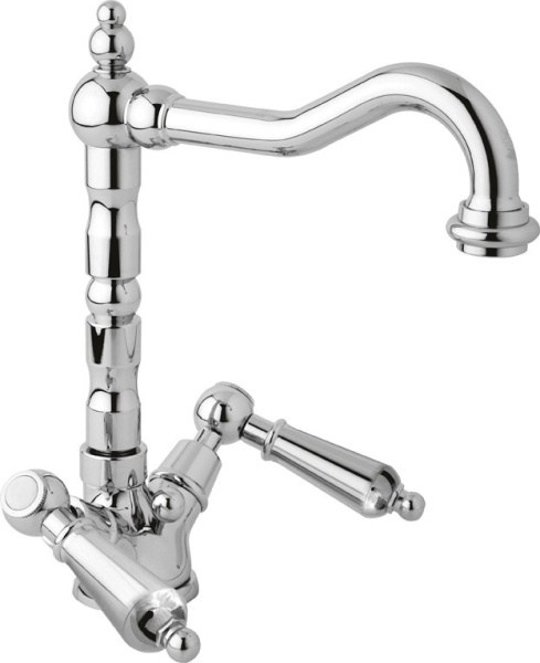 Смеситель для раковины с донным клапаном Cezares FIRST-LS2-02-M