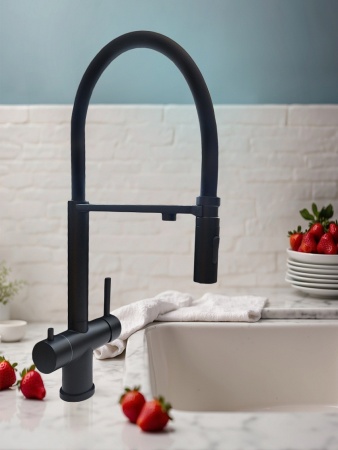 Смеситель для кухни с гибким изливом AltroBagno Flusso 050204 NeOp