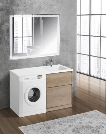 Раковина из литьевого мрамора BelBagno BB1200/480-LV-MR-R