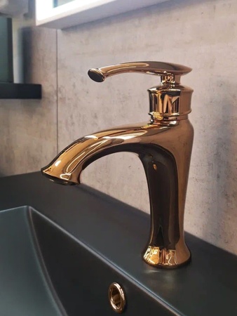 Смеситель для раковины AltroBagno Beatrice 0115 R Or