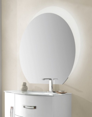 Зеркало со встроенной LED подсветкой, Bluetooth и сенсорным выключателем, 100x108 Cezares 45010