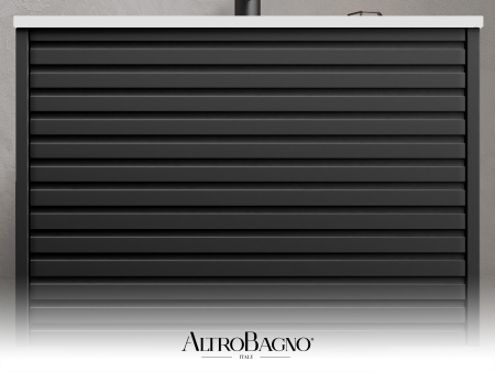 Тумба с раковиной AltroBagno Trento 600 Black